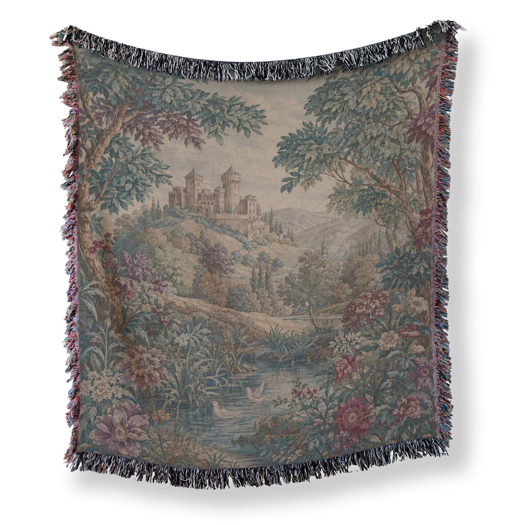 The Forgotten Castle Garden Blanket
