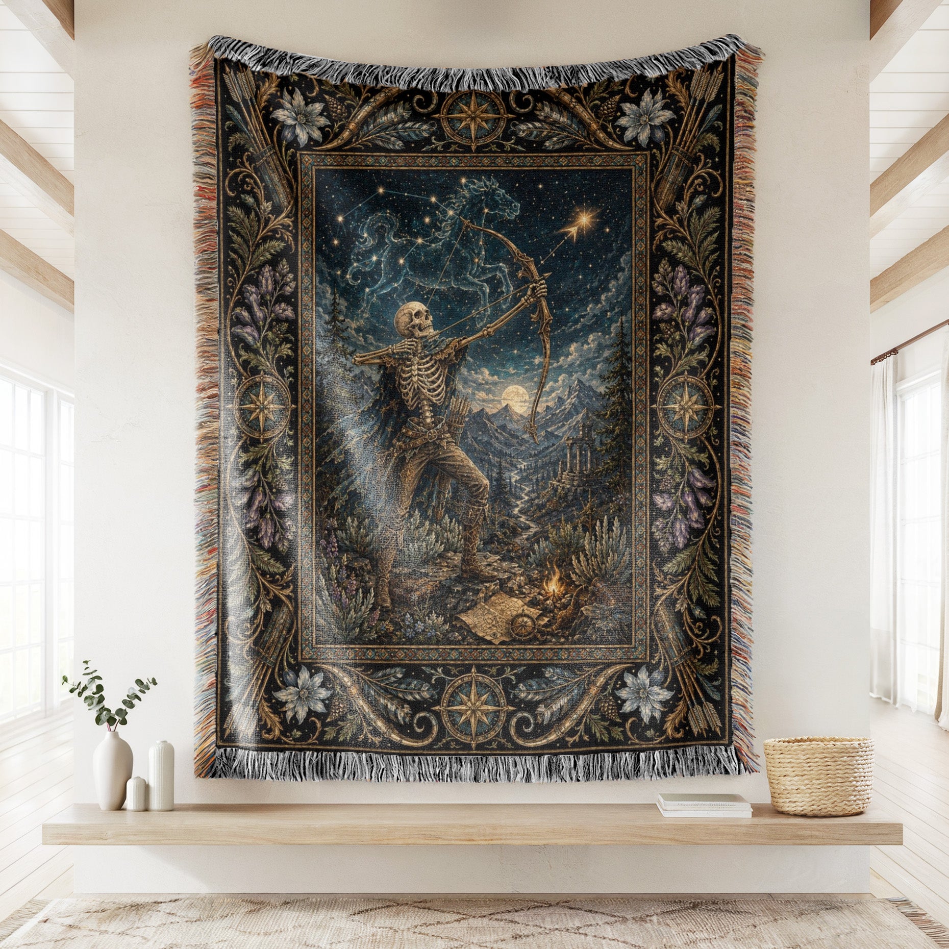 Sagittarius Starbound Archer Blanket Secondary image