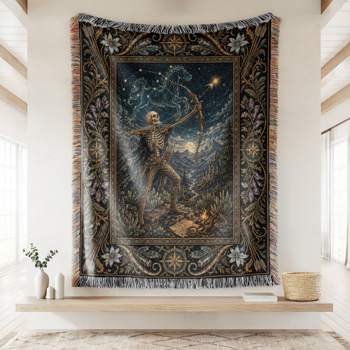 Sagittarius Starbound Archer Blanket