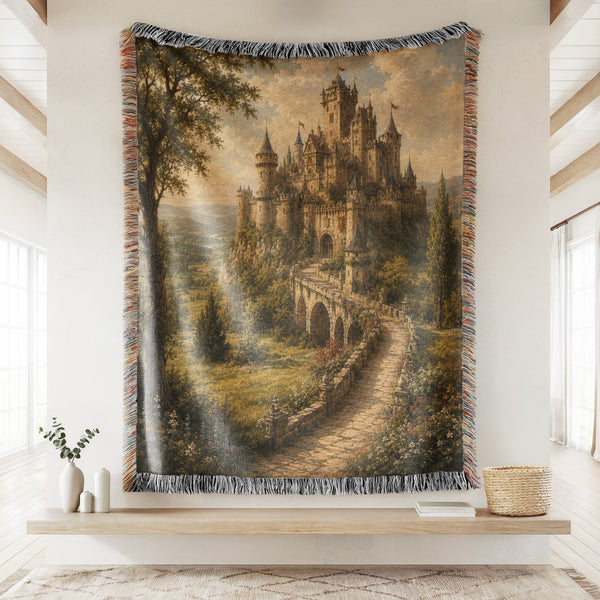 The Golden Valley Castle Blanket