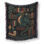 Emerald Dragon Celestial Library Blanket