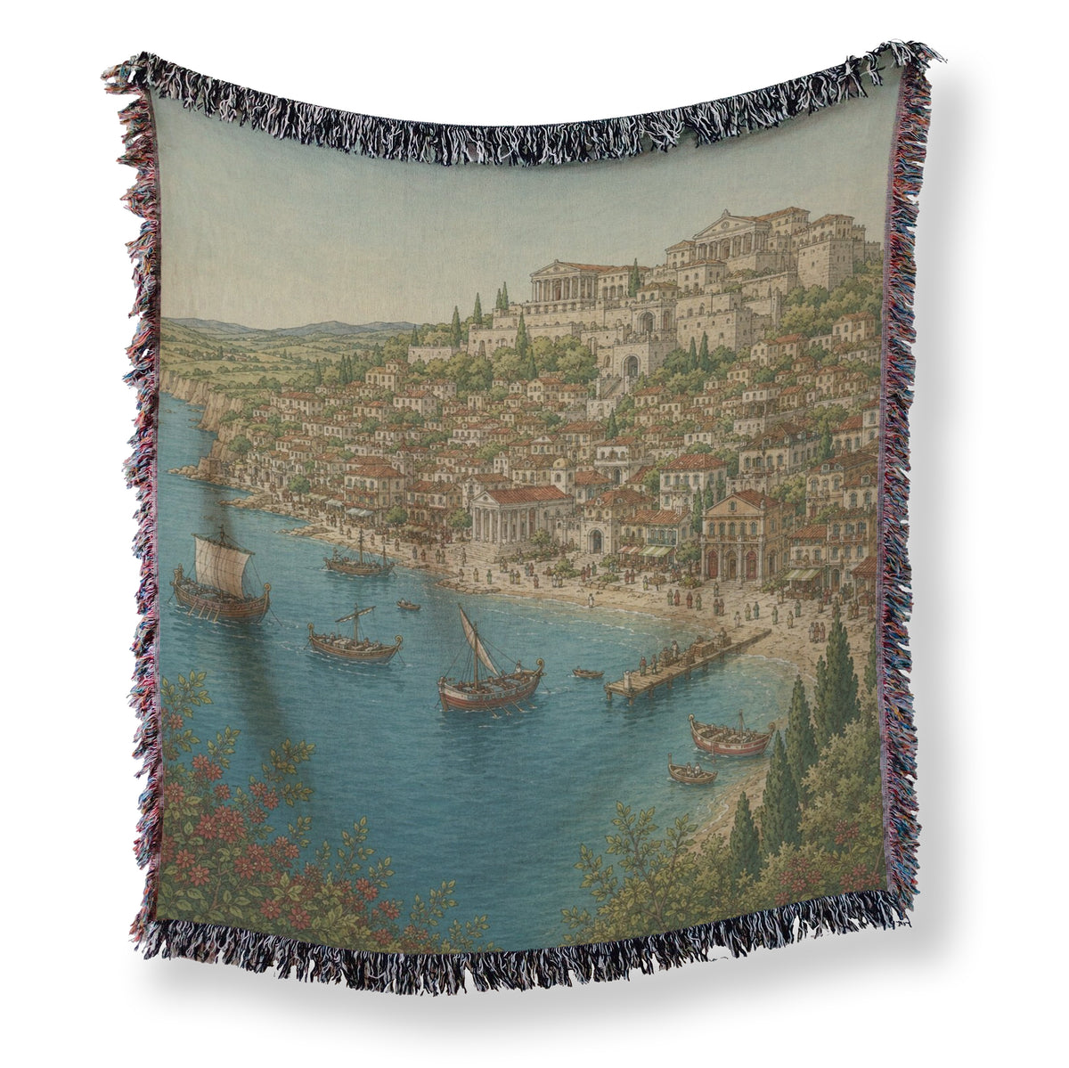 Harbour of the Old Kingdom Blanket Main image