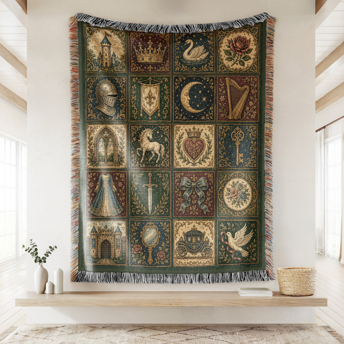 The Royal Court Patchwork Blanket