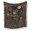 Celestial Cat Wizard Reader Blanket