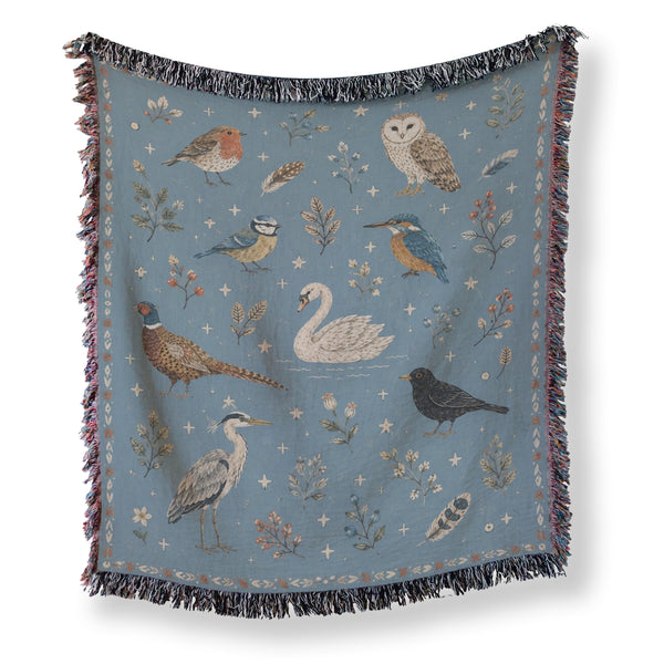 Garden Birds Blanket