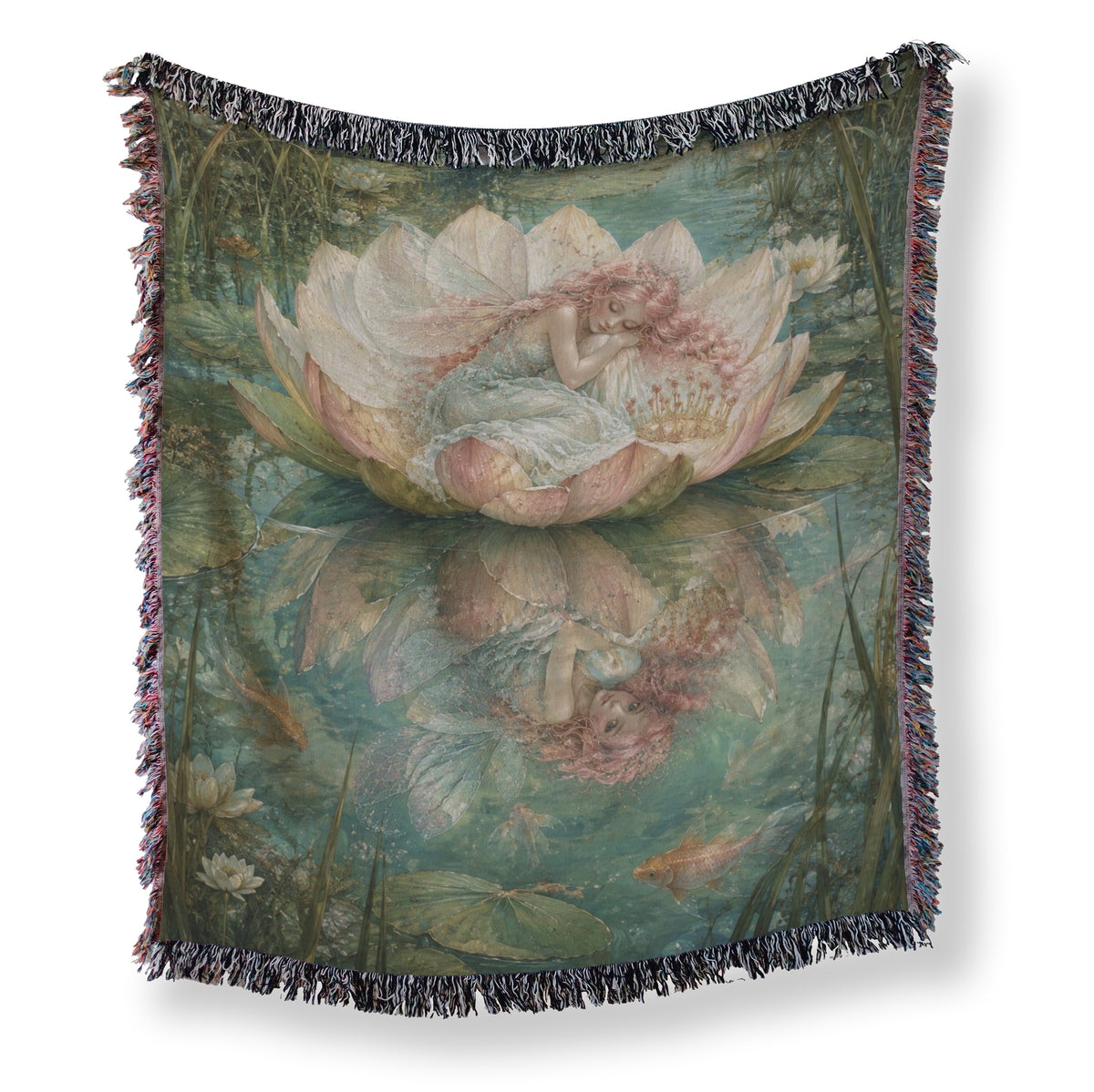 Sleeping Water Lily Fairy Blanket Main image