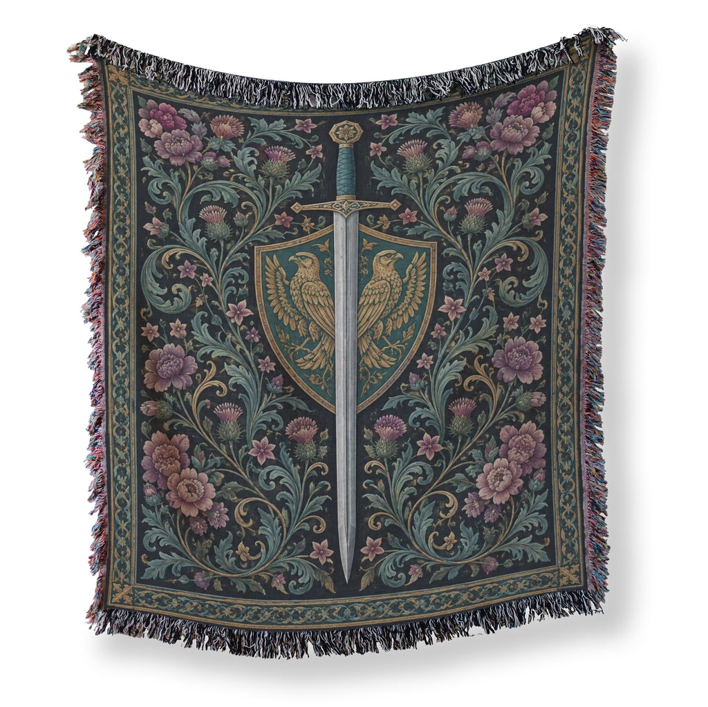 The Falcon Shield Sword Blanket
