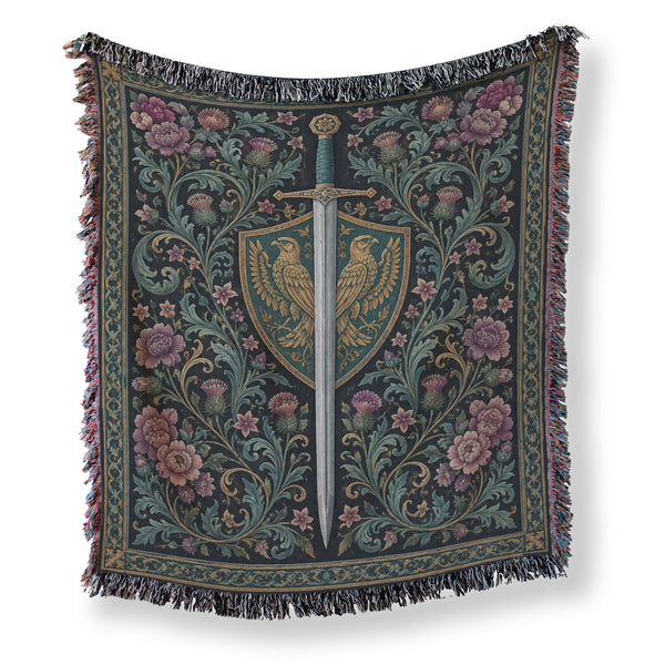 The Falcon Shield Sword Blanket
