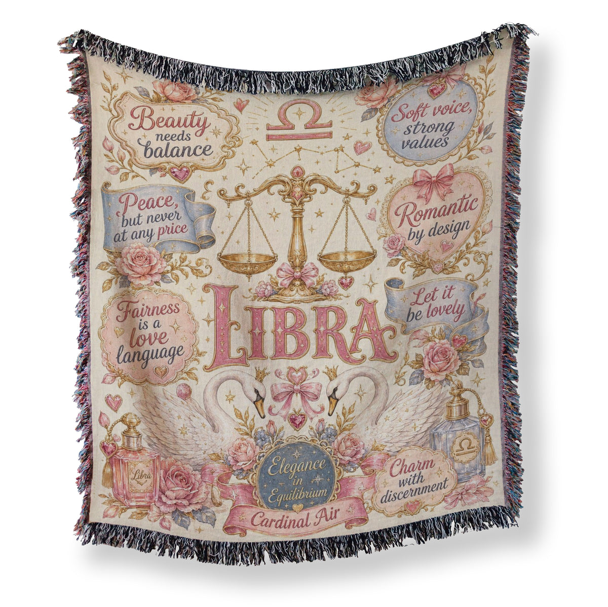 Libra – Beautiful Balance Zodiac Blanket Main image