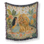 Lion Flower Crown Blanket