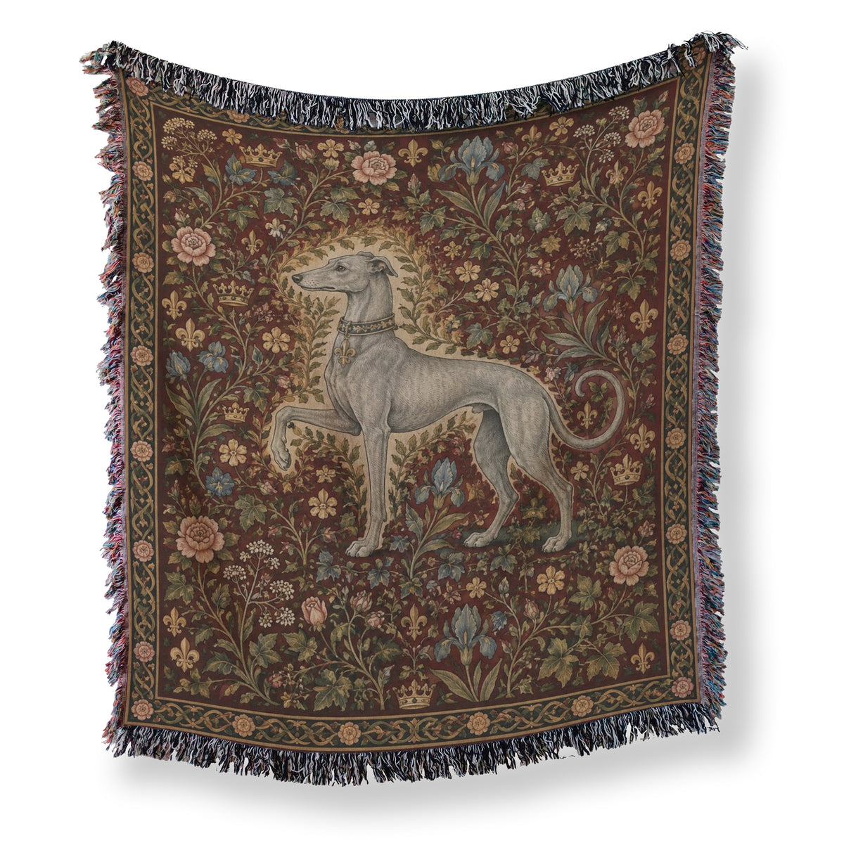 The Greyhound of the Rose Court Blanket Main image