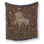 The Greyhound of the Rose Court Blanket