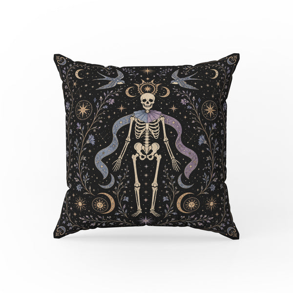 The Celestial Twins – Gemini Gothic Zodiac Pillow