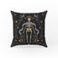The Celestial Twins – Gemini Gothic Zodiac Pillow