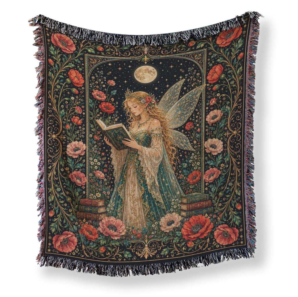 Poppy Moon Fairy Reader Blanket