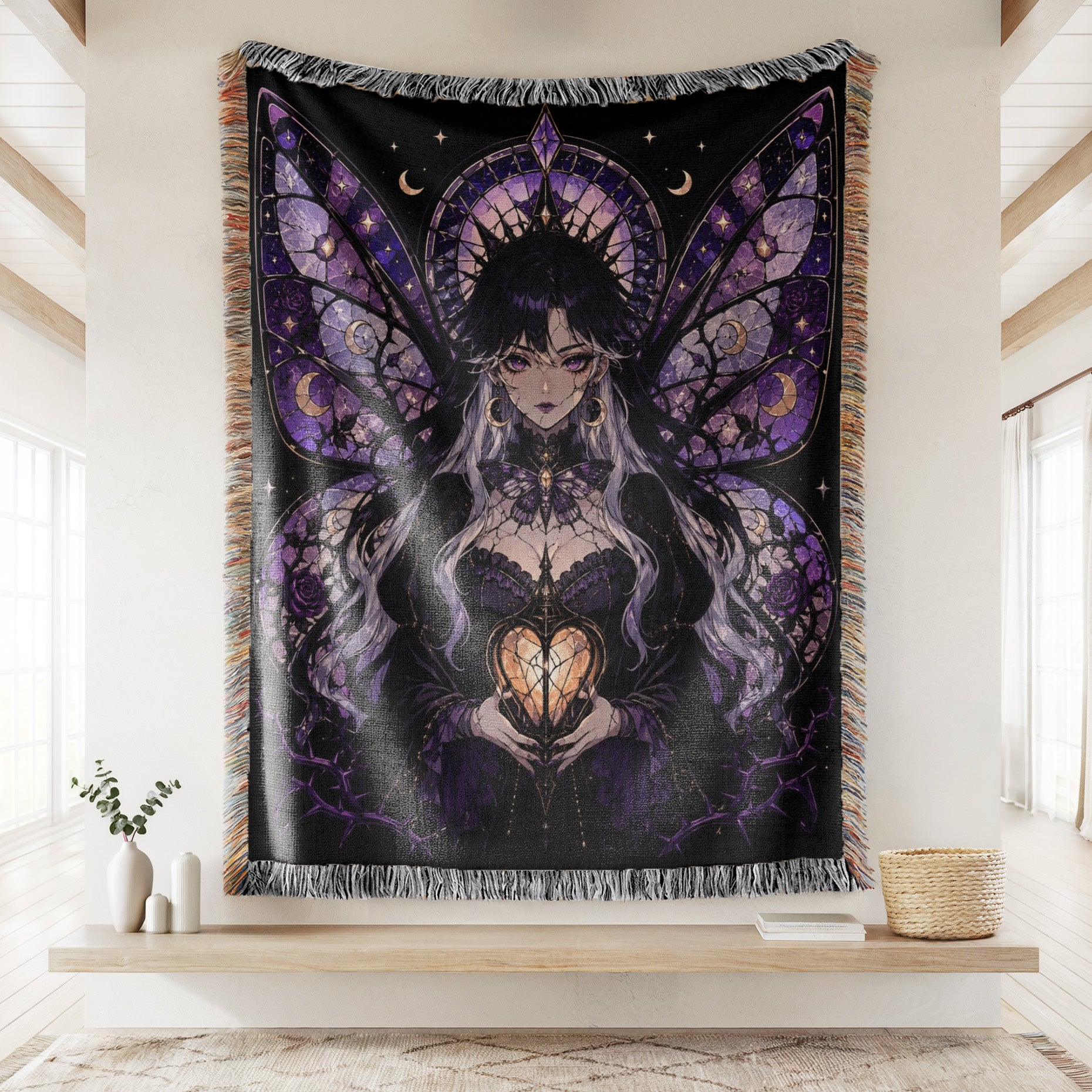 Amethyst Gothic Fairy Blanket Secondary image