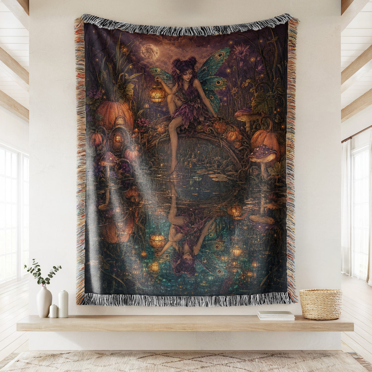 Pumpkin Pond Fairy Blanket