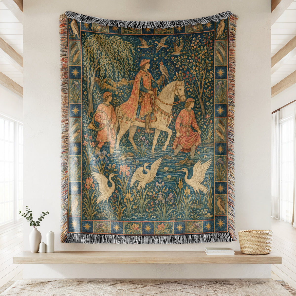 The Falconer’s River Crossing Blanket