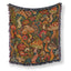 Groovy Mushroom Garden Blanket