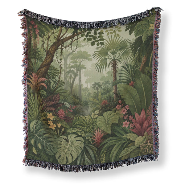 The Verdant Rainforest Blanket