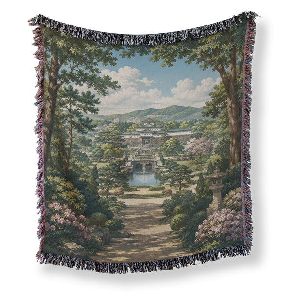 The Palace Garden Path Blanket
