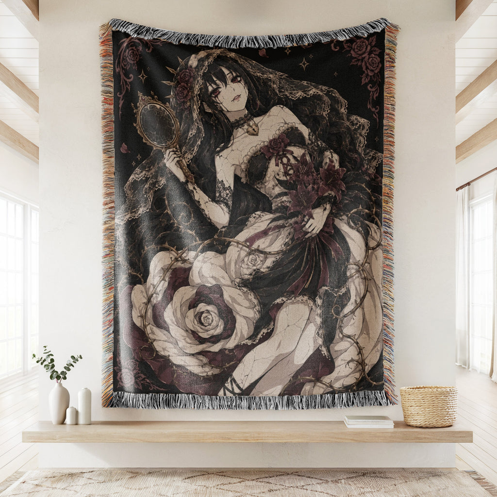 The Rose Veil Bride Blanket