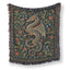 The Floral Serpent Dragon Blanket