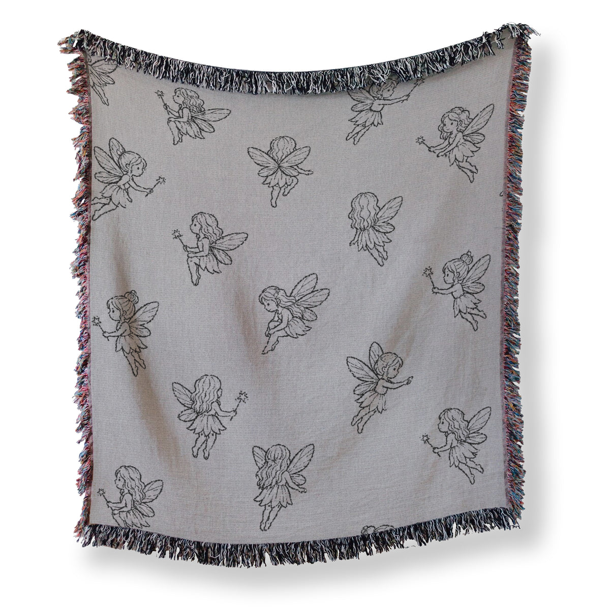 Tiny Fairy Sketch Blanket