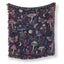 Celestial Crystal Mushroom Blanket