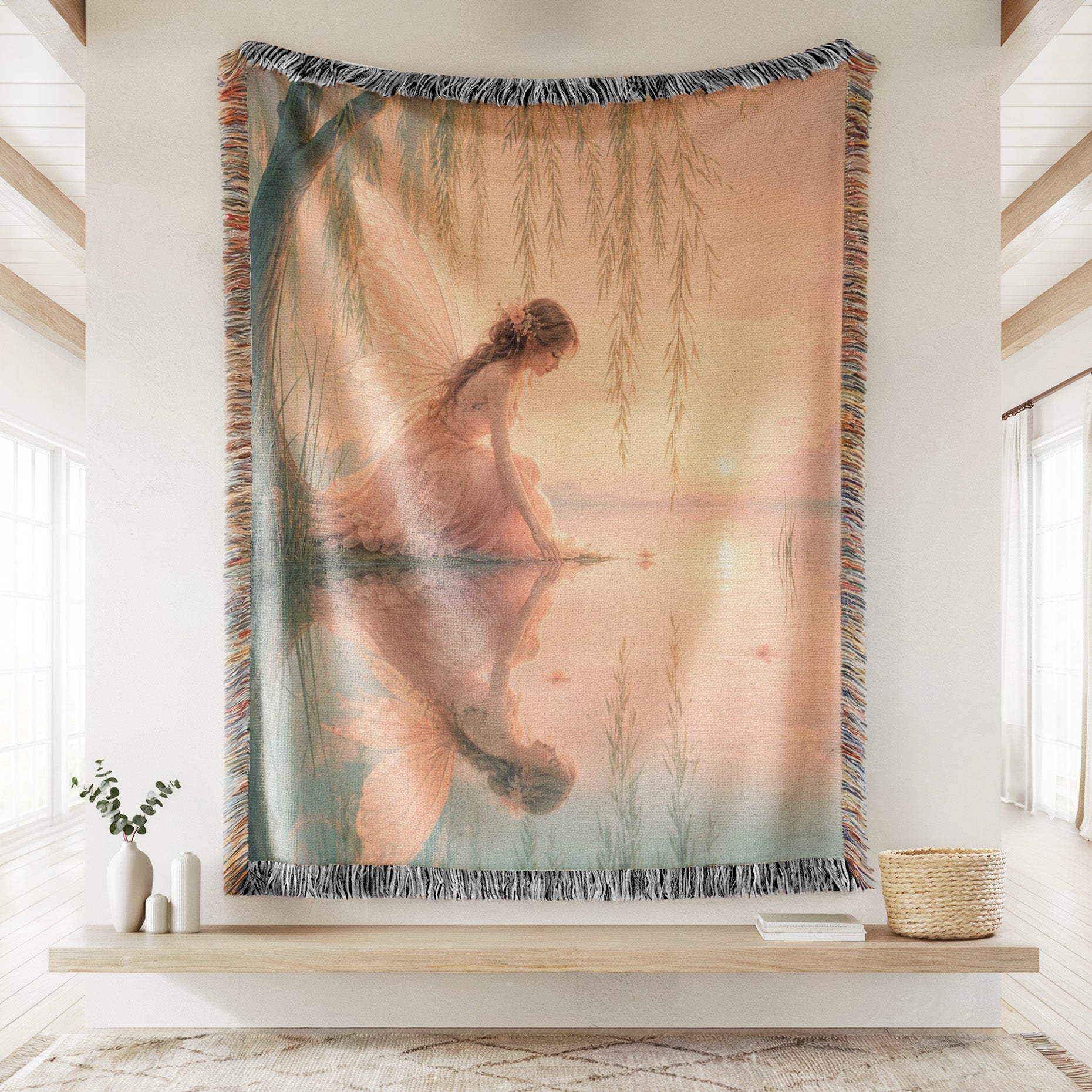 Willow Sunset Fairy Blanket Secondary image