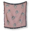 Pink Tiny Fairy Pattern Blanket