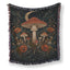 Crescent Moon Amanita Blanket
