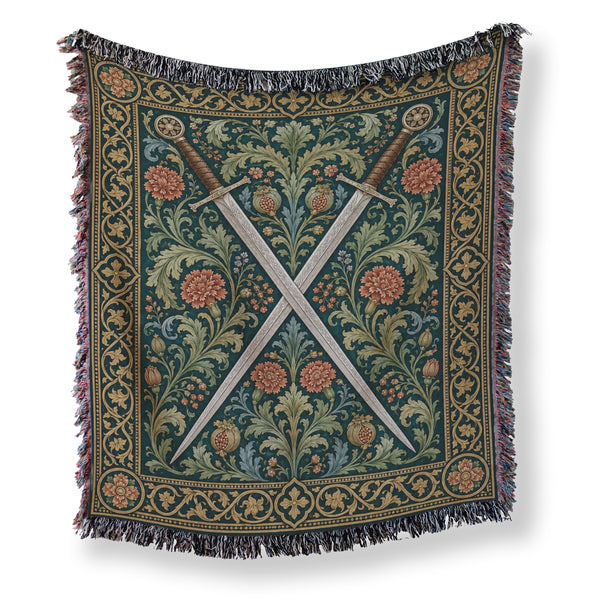 The Pomegranate Blades Blanket