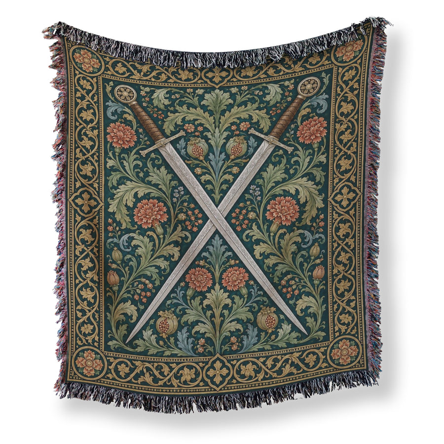 The Pomegranate Blades Blanket