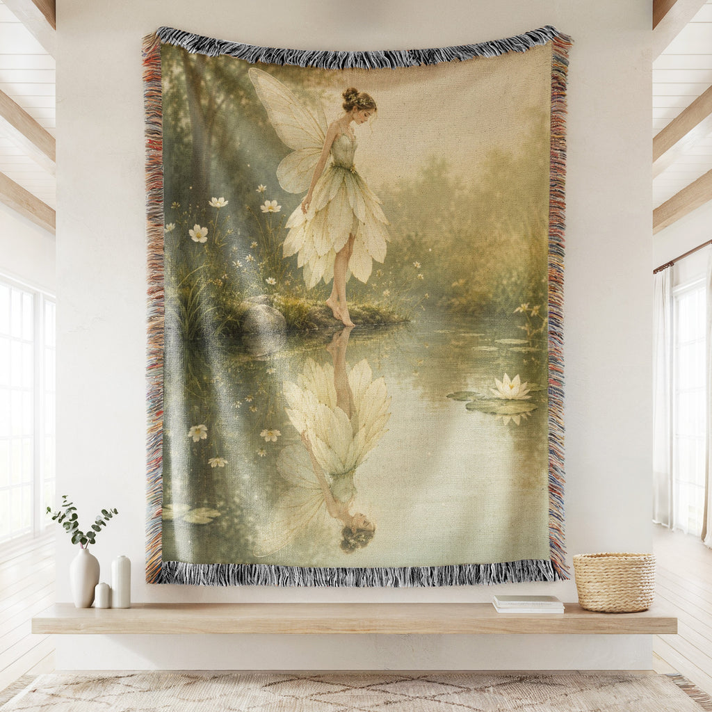 White Meadow Fairy Blanket