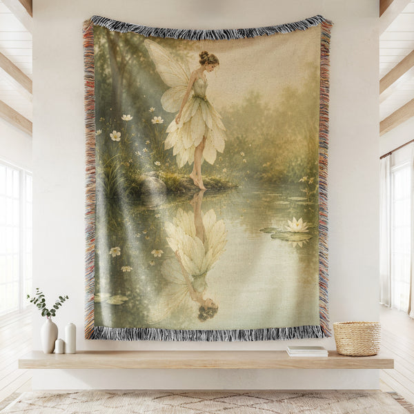 White Meadow Fairy Blanket