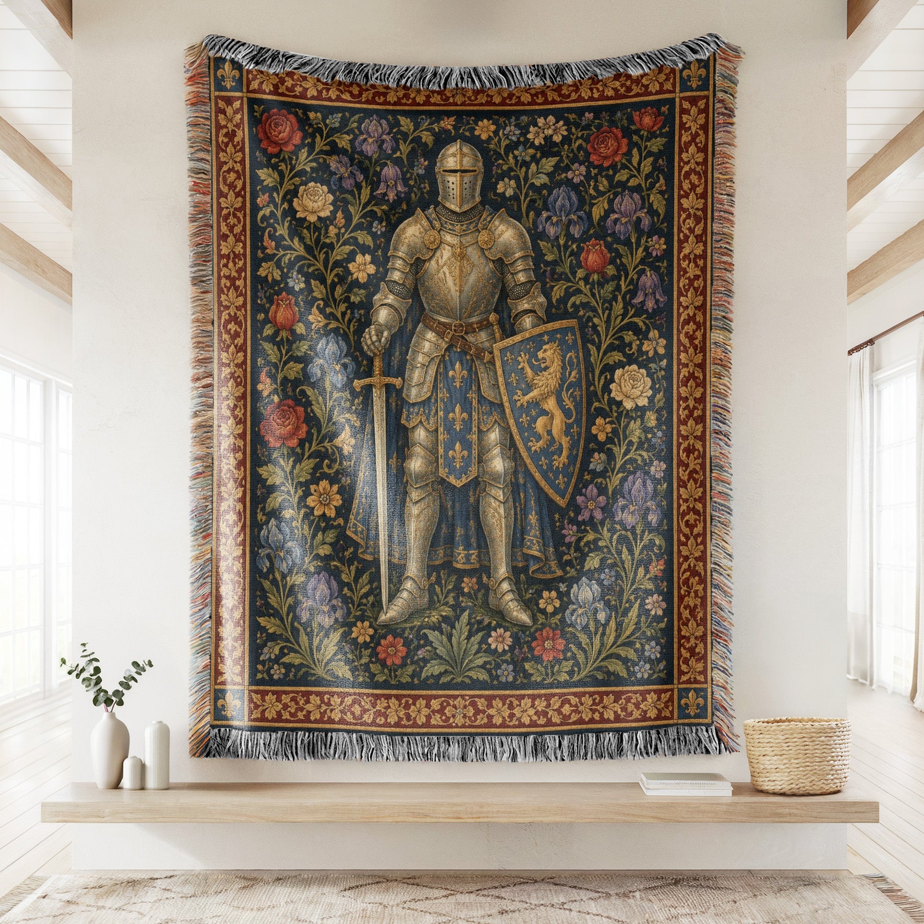 The Fleur-de-Lis Knight Blanket Secondary image