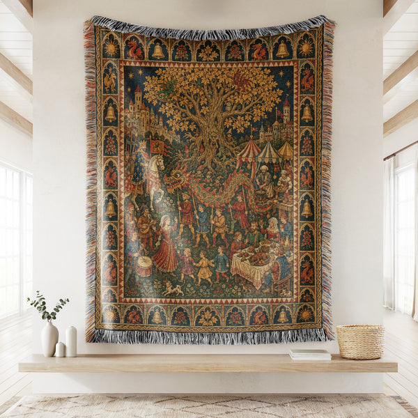 The Dragon Festival of the Vale Blanket