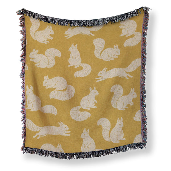 Golden Squirrel Blanket