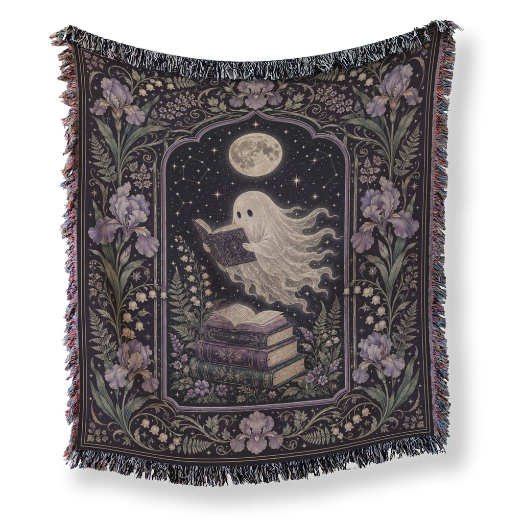 Iris Moon Ghost Reader Blanket