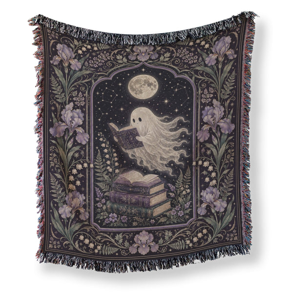 Iris Moon Ghost Reader Blanket