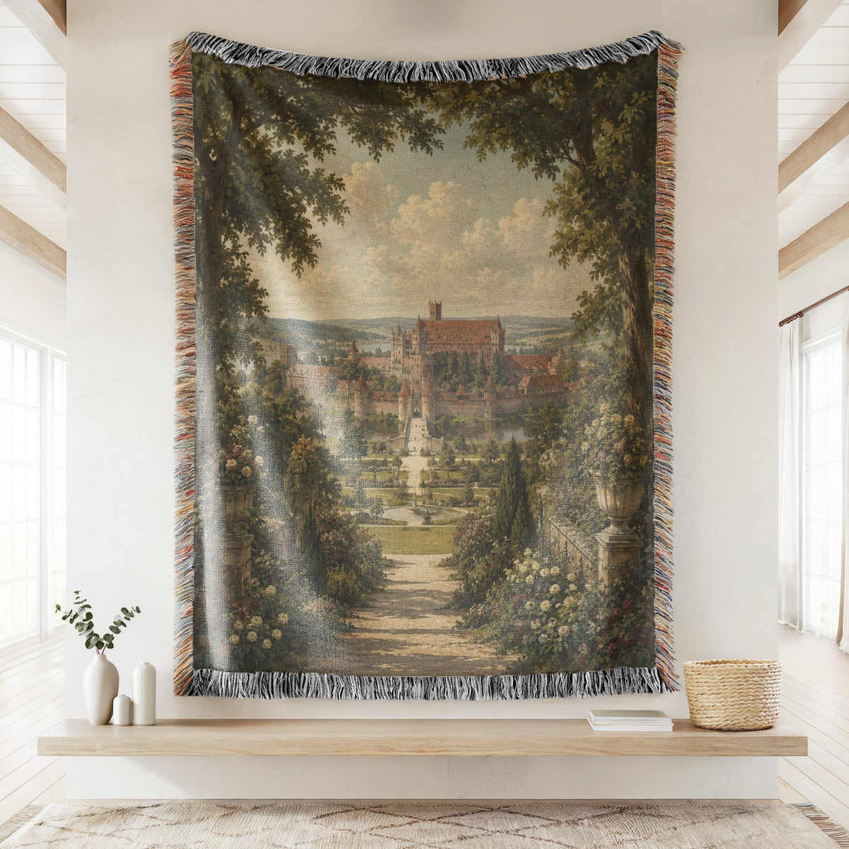 The Abbey Garden Vista Blanket