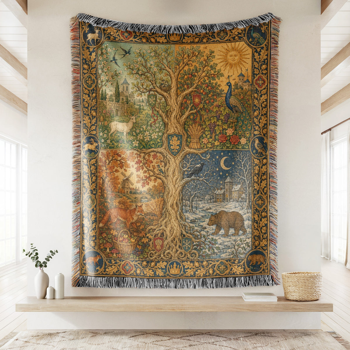 The Four Seasons of the Vale Blanket
