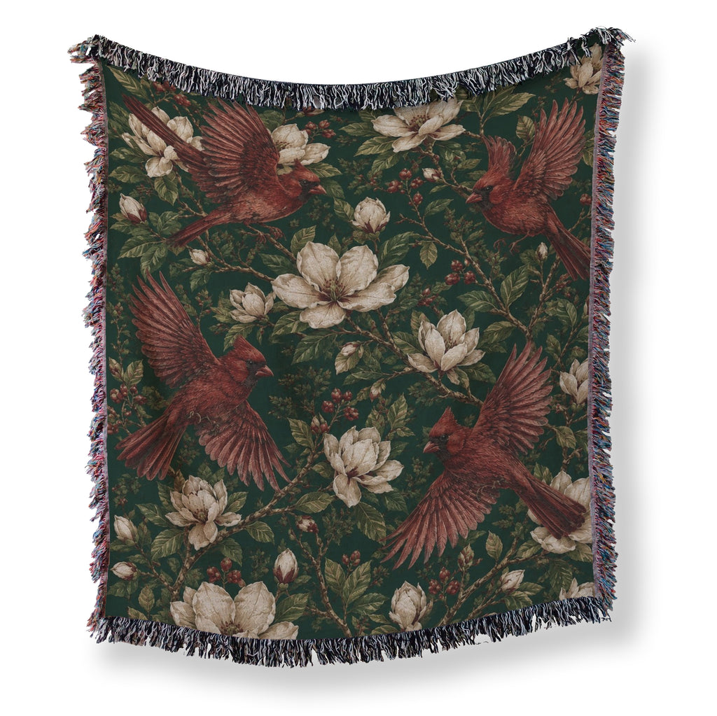 Cardinal Magnolia Blanket