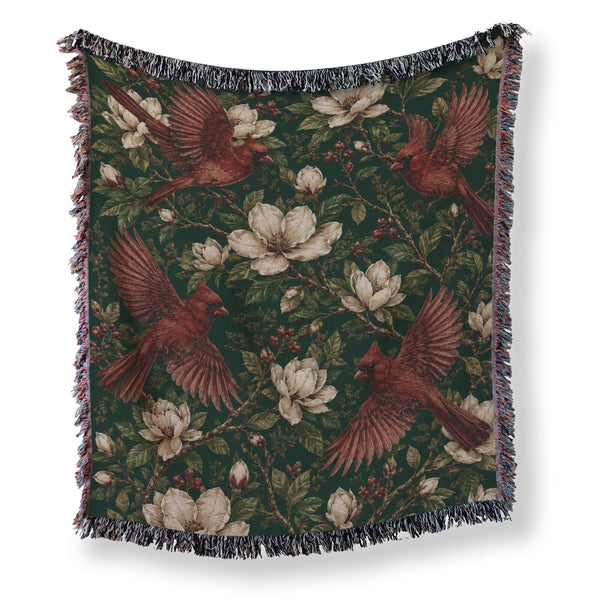 Cardinal Magnolia Blanket
