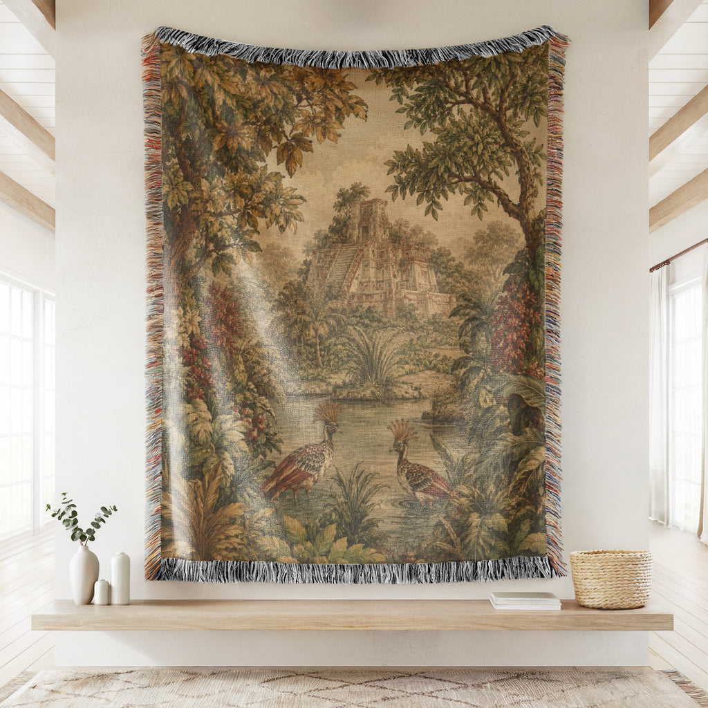 Temple of the Hidden Jungle Blanket