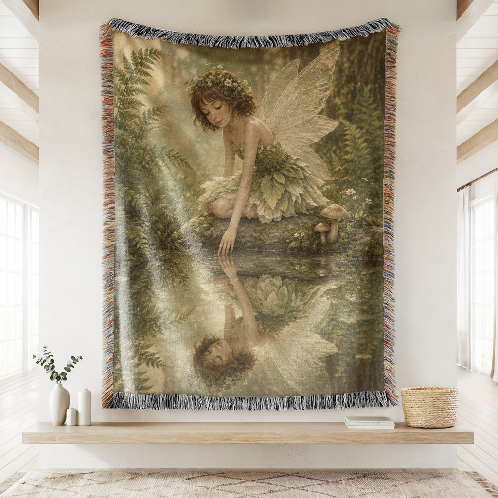 Fern Pool Fairy Blanket