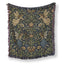 Midnight Floral Fairy Tapestry Blanket