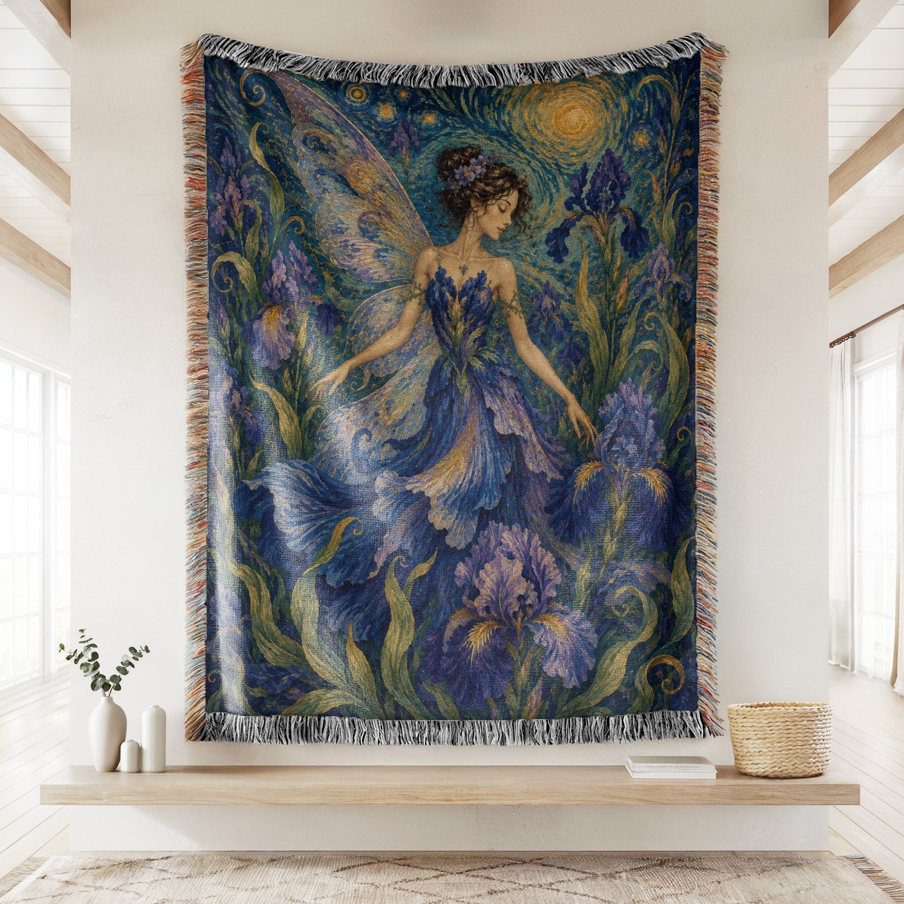 Starry Iris Fairy Blanket Secondary image