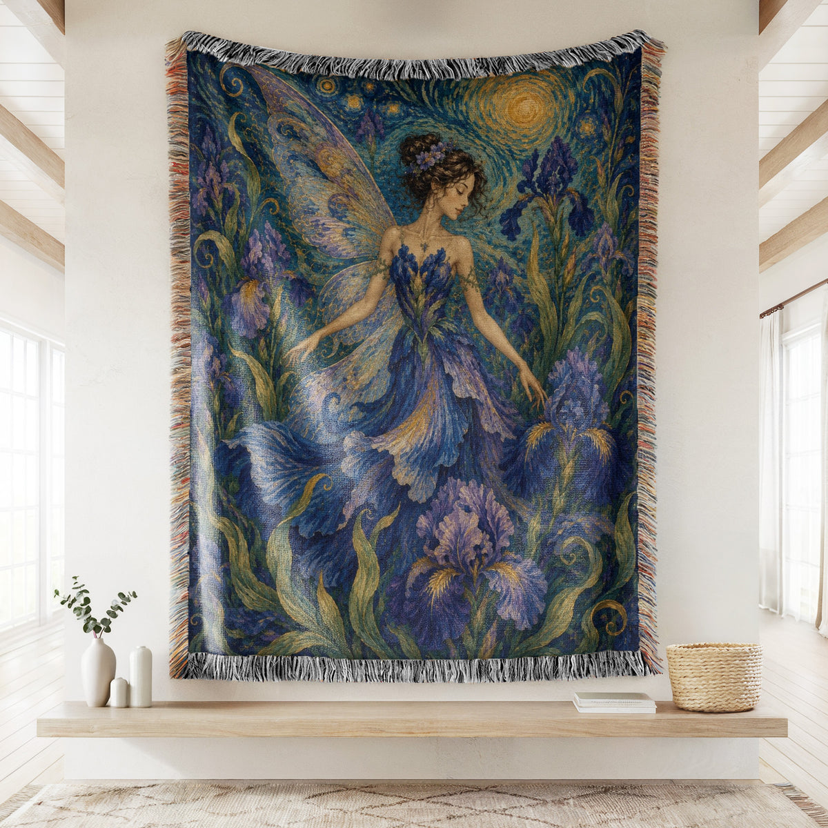 Starry Iris Fairy Blanket